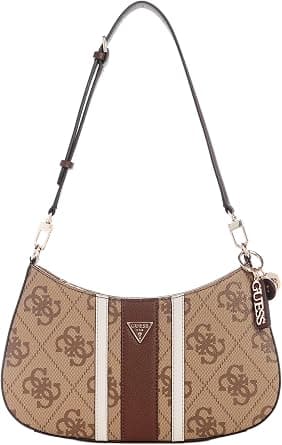 GUESS Womens NOELLE II TOP ZIP SHOULDER BAG Handbag (pack of 1) على Amazon.ae - متتبع الأسعار