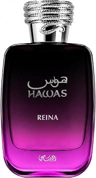 RASASI Hawas Reina EDP For Men and Women 3.38 Fl Oz /100ml | Floral Fruity Amber, Oriental Vanilla, Apricot & Cinnamon Top, Vanilla & Sandalwood Base, Long-Lasting Musk Trail on Amazon.ae - Price Tracker