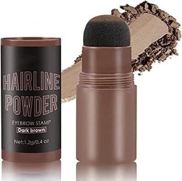 FIGMENT Natural Hairline Powder, Shading Sponge Pen, Quick Hair Root Touch-Up, Long-Lasting & Matte Finish, Waterproof Hair Root Touch up, Helps Cover Grey Roots & Bald Spots Instantly (Dark Brown) على Amazon.ae - متتبع الأسعار