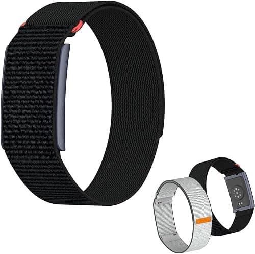Nylon Loop Strap Compatible with Amazfit Helio Band, Breathable Sport Hook and Loop Wristband Replacement with Overlay Covered Protective Design & Aluminum Ring, for Gym Workout on Amazon.ae - Price Tracker