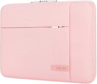 Lacdo 11 inch Chromebook Case Laptop Sleeve for 11.6" Acer Samsung HP Lenovo Chromebook C340 | 11.6" Macbook Air | Dell Latitude 11 | Microsoft New Surface Pro 9/X/8/7/6 Protective Computer Bag, Pink on Amazon.ae - Price Tracker