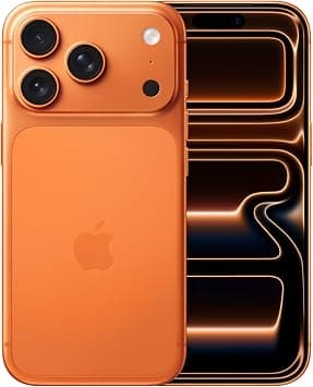 Apple (Renewed) iPhone 17 Pro 256 GB: 6.3-inch Display with Pro-Motion up to 120Hz, A19 ProChip, Breakthrough Battery Life, ProFusion Camera System with Center Stage Front Camera; Cosmic Orange on Amazon.ae - Price Tracker
