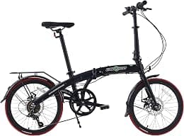 'ECOSMO 20'' Lightweight Alloy Folding City Bicycle Bike, 12kg, Made with 7 SP SHIMANO Gears, Small fold up size - 20AF09' - Best Deal Finder