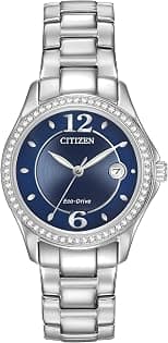 Citizen Ladies' Classic Silhouette Crystal Eco-Drive Watch, 3-Hand Date, Luminous Hands - Best Deal Finder