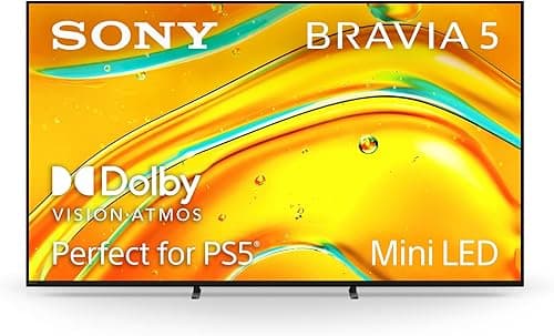 Sony BRAVIA 5 65 Inch TV, Mini LED, 4K Smart Google TV, XR Processor with AI Technology,120hz Television with Dolby Vision/Atmos, Exclusive Features for PlayStation®5, K-65XR50, 2025 Model on Amazon.ae - Price Tracker