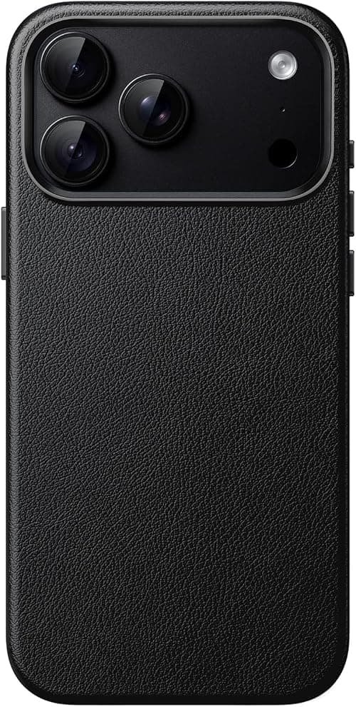 JETech Vegan Leather Magnetic Case for iPhone 18 Pro, Black on Amazon.ae - Price Tracker