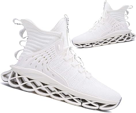 Hello MrLin Men's Running Shoes Non Slip Athletic Tennis Walking Blade Type Sneakers Hip على Amazon.ae - متتبع الأسعار