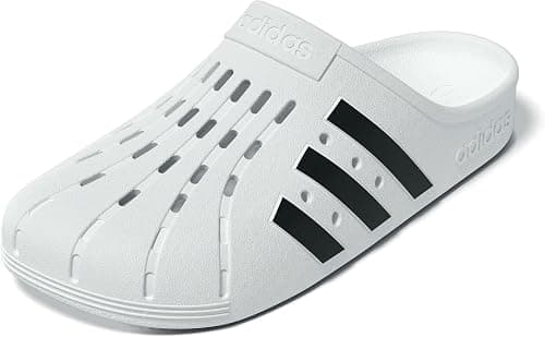 Adidas Unisex Adult Adilette Clog Beige Swim Slides على Amazon.ae - متتبع الأسعار