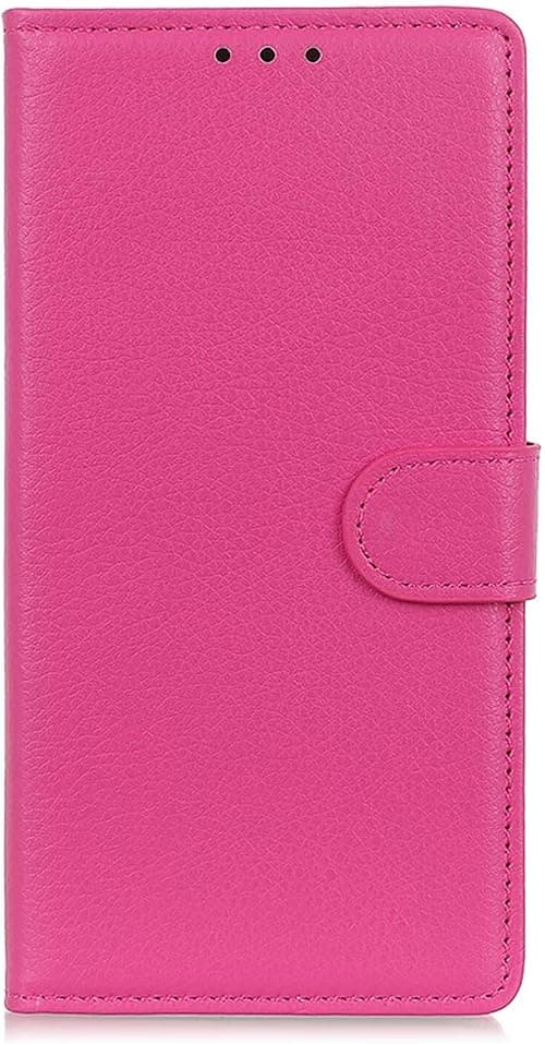 COQUE Motorola Moto G77 5G Case, Classic Litchi Pattern Leather Phone Case with Card Slot Shockproof Flip Folio Protective Cover for Motorola Moto G77 5G Pink on Amazon.ae - Price Tracker