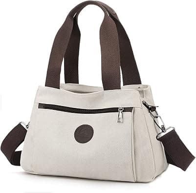 Hobo Handbags Light Nylon Crossbody Bag for Women, Multi Compartment Tote Purse Bags - Best Deal Finder
