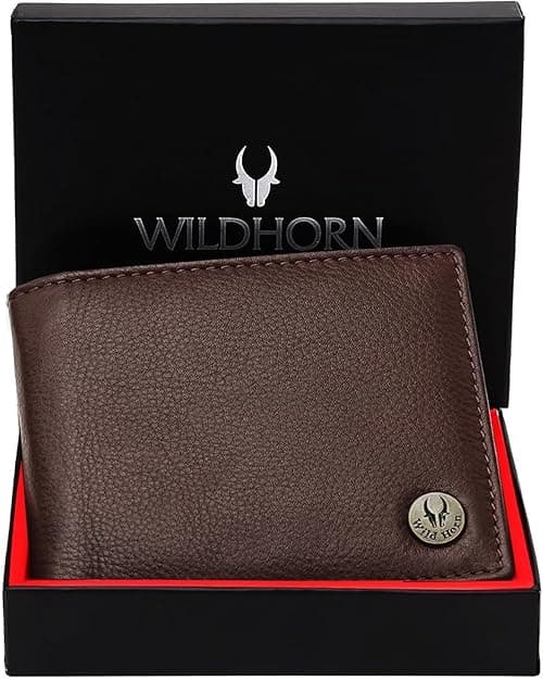 WildHorn Brown Men's Wallet ( on Amazon.ae - Price Tracker