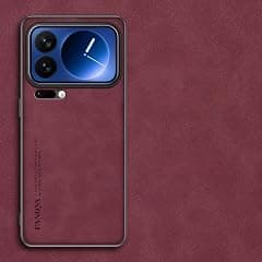 for Xiaomi 17 Pro Max 5G Case, Anti-Slip Suede Fabric & TPU Back Cover, Retro Style, Full Camera Lens Protection, Ultralight Shockproof Protective Phone Casing- (Burgundy) - Amazon.ae Price Tracker