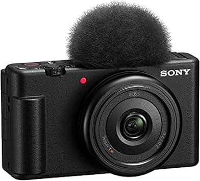 Sony ZV1F/B Vlog Camera for Content Creators and Vloggers Large 1 inch Sensor with Wide Angle 20mm Lens, Black on Amazon.ae - Price Tracker