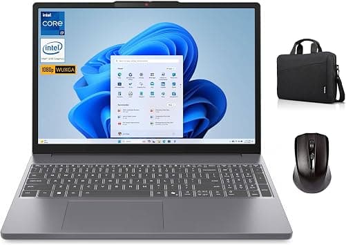 Lenovo IdeaPad Slim 3 15IRH10 Laptop, Intel Core i7-13620H, 15.3" WUXGA IPS Display, 16GB RAM, 512GB SSD, Intel UHD Graphics, Windows 11 Pro, Luna Grey, with Bag and Wireless Mouse (UPGRADE) on Amazon.ae - Price Tracker