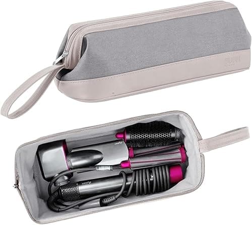 BUBM Travel Case for Dyson Airwrap Styler/Shark Flexstyle,Portable Carrying Case for Dyson Supersonic Hair Dryer,Waterproof Anti-Scratch Dustproof Protection Organizer Travel Storage Bag (Light gray) on Amazon.ae - Price Tracker