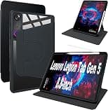 Lemxiee Cover for Lenovo Legion Tab Gen 5 Case for Rotating Stand & Pen Slot PU Leather Case + Clear Acrylic - دليلك لأفضل العروض