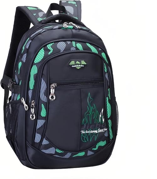 Camo Print Boys Backpack for School, Camouflage Bookbags School Bags على Amazon.ae - متتبع الأسعار