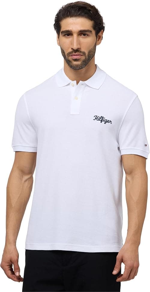 Tommy Hilfiger Mens Ic graphic reg polo Polos (pack of 1) on Amazon.ae - Price Tracker