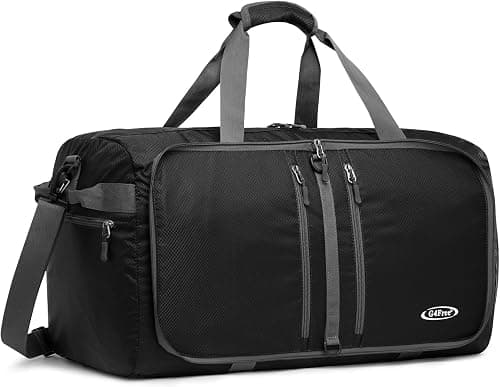 G4Free 40L/65L Foldable Duffel Bag, Water-Repellent Travel Backpack, Lightweight Carry Bag for Overnight Weekender Sports Men Women on Amazon.ae - Price Tracker