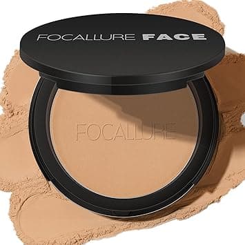 FOCALLURE Flawless Pressed Powder, Control Shine & Smooth Complexion, Pressed Setting Powder Foundation Makeup, Portable Face Powder Compact, Long-Lasting Matte Finish, Nude on Amazon.ae - Price Tracker