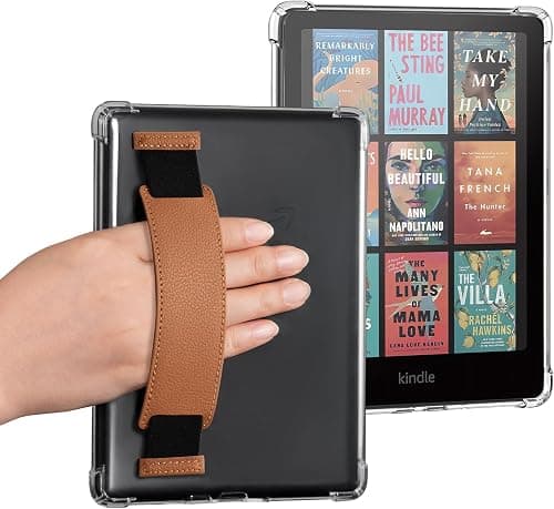 iDLEHANDS Clear Case for 7" Tablet Case - Ultra Slim Soft TPU Transparent Cover & Lightweight with Hand-Strap, Brown on Amazon.ae - Price Tracker