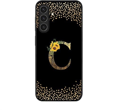 Stylizedd Case Compatible with Samsung Galaxy A17 / A17 4G / M17 Rugged cover Slim fit Camera Protection, Shockproof Thin Phone Case - Custom Floral Monogram - C (Black) on Amazon.ae - Price Tracker