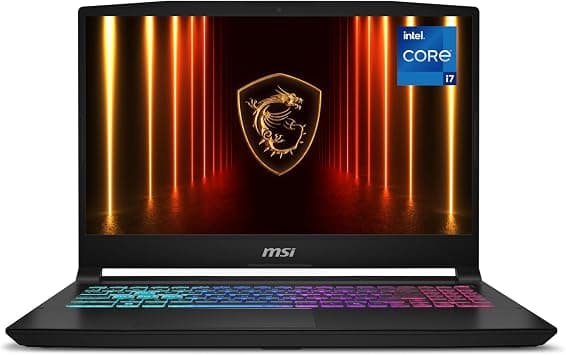 msi Katana 15 HX B14WFK Gaming Laptop - 15.6" Display, Intel Core i7-14650HX, NVIDIA GeForce RTX 5060, 16GB DDR5, 1TB NVMe SSD, Wi-Fi 6E, RGB Keyboard, Windows 11 on Amazon.ae - Price Tracker