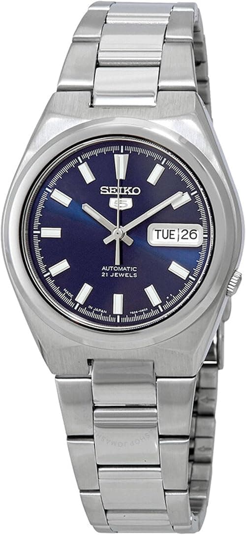 Seiko Series 5 Automatic Date-Day Blue Dial Men's Watch SNKC51J1 on Amazon.ae - Price Tracker