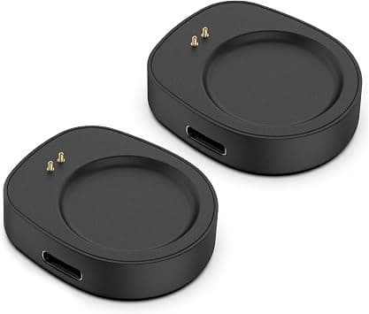 2-Pack USB-C Charger Compatible for Amazfit T-Rex 3/T-Rex 3 Pro Smartwatch, Replacement Charging Dock Station for Amazfit Balance 2 1 / Helio Strap Fitness Tracker على Amazon.ae - متتبع الأسعار