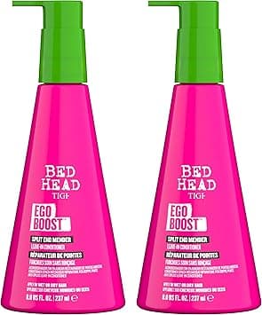 TIGI Bed Head Ego Boost Split End Mender & Leave-In Conditioner - For Split End Control - For All Hair Types - Use on Wet or Dry Hair - Premium Hair Care Products for Women & Men - 237ml, 2 Pack on Amazon.ae - Price Tracker