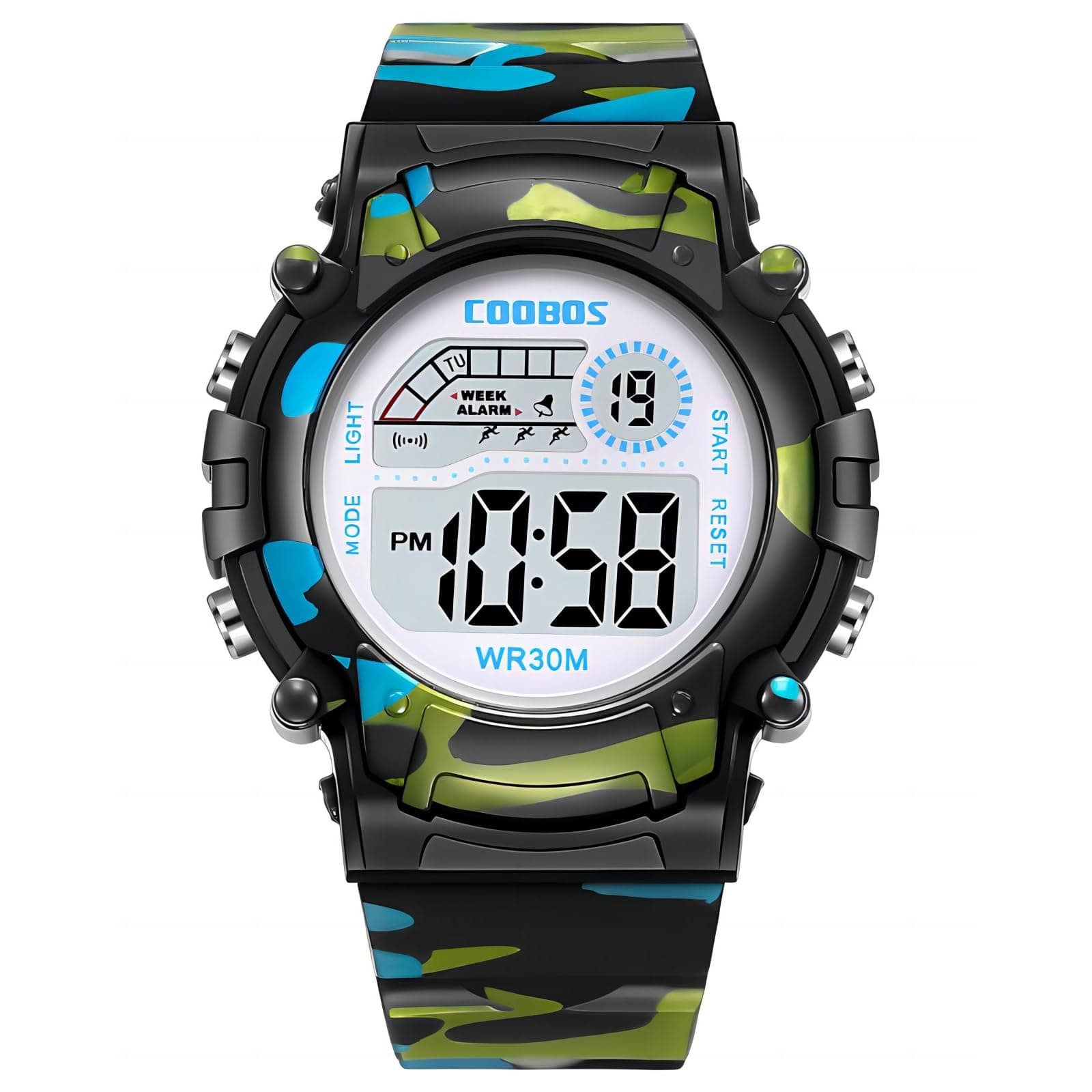 UMIWIN Kids' Water Resistant Rubber Digital Watch on Amazon.ae - Price Tracker