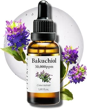 Korean Bakuchiol Concentrate DIY Mix-in Serum 30,000 ppm - High Potency Retinol Alternative | Wrinkle Reduction Skin Firming & Smoothing - Anti-Aging Sensitive Skin Vegan & Cruelty-Free Non-GMO 1 oz على Amazon.ae - متتبع الأسعار