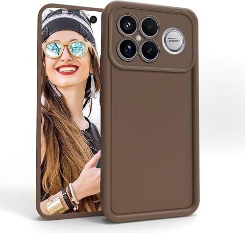 Case for Xiaomi Poco F8 Ultra 5G Case – Silicone Shockproof Protective Camera Case Portable Soft TPU Cover Bumper, Brown on Amazon.ae - Price Tracker