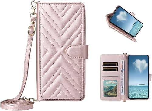 COQUE Case for Motorola Moto G77 5G Phone Cover Ripple Pattern Multi-Card Slot Flip Wallet Motorola Moto G77 5G-Pink على Amazon.ae - متتبع الأسعار