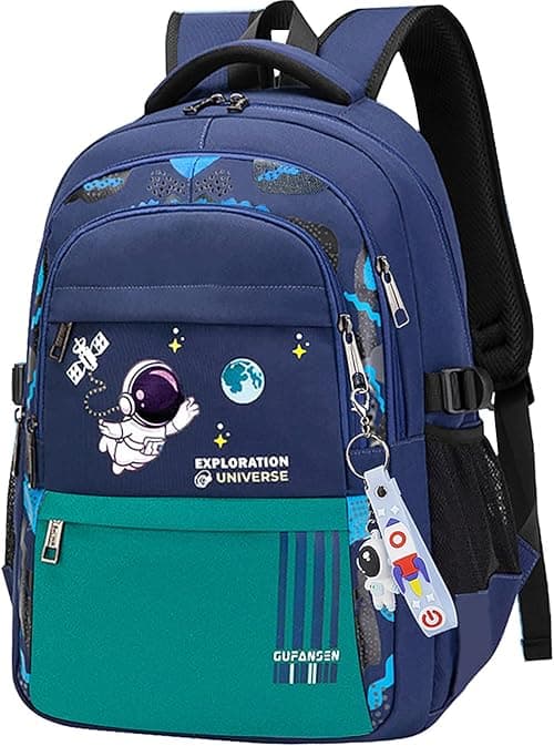 Astronaut Backpack for Boys Teens, Large Capacity School Bag Bookbag for Kids Elementary Middle on Amazon.ae - Price Tracker