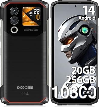 Blade10 Max Rugged Phone 6.56" 90Hz Display 20GB+256GB Rear Display 50MP AI Main Camera 10300mAh 18W Charge - Best Deal Finder