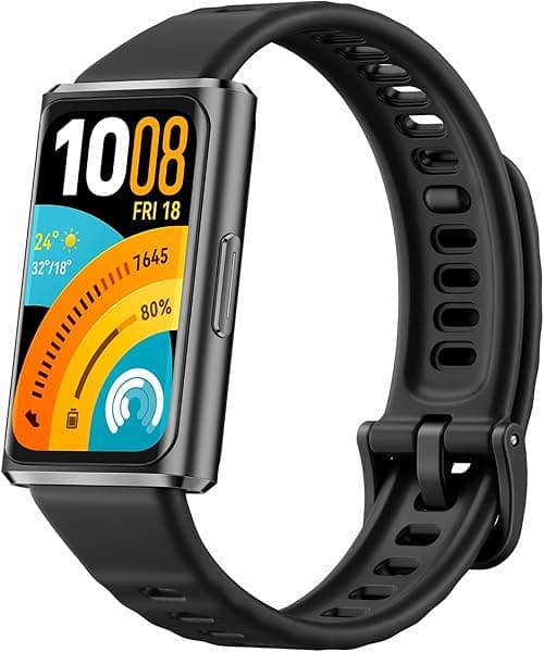 HUAWEI Band 11 PRO Smart Watch, AMOLED Display, Sleep & Stress monitoring Smart Watch, Upto 14 Days Battery, 50m Water Resistance, Precision Fitness & Health Tracker, Android&iOS compatible, Black on Amazon.ae - Price Tracker