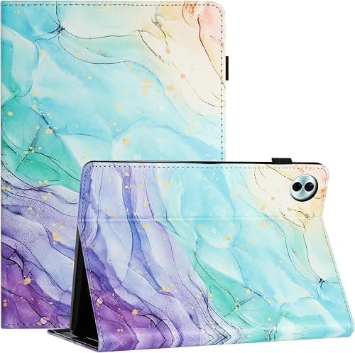 LSPCASA Case for Honor Pad 10 Case (12.1 Inch) Premium PU Leather Compatible with Honor Pad 10 Tablet Case Flip Cover with Card Slots Pen Holder and Stand Function - Oil Painting على Amazon.ae - متتبع الأسعار