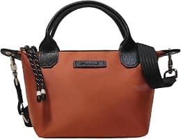 Designer Mini Tote for Women - Lightweight Crossbody Purse with Adjustable Dual Straps (2-Way Carry) - Best Deal Finder