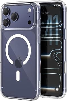 Belkin SheerForce Clear MagSafe Compatible iPhone 17 Pro Max Case with Slim Design & Anti-Scratch Treated Coating - Magnetic, Transparent, & Shockproof Protective iPhone Case - Clear - Amazon.ae Price Tracker