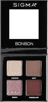 Sigma Beauty Quad Eyeshadow Palette – Makeup Eyeshadow Quad with a Buttery Soft Formula and Buildable, Blendable Shades for a Flawless Eye Look, Designed for All Day Wear (Bonbon) on Amazon.ae - Price Tracker