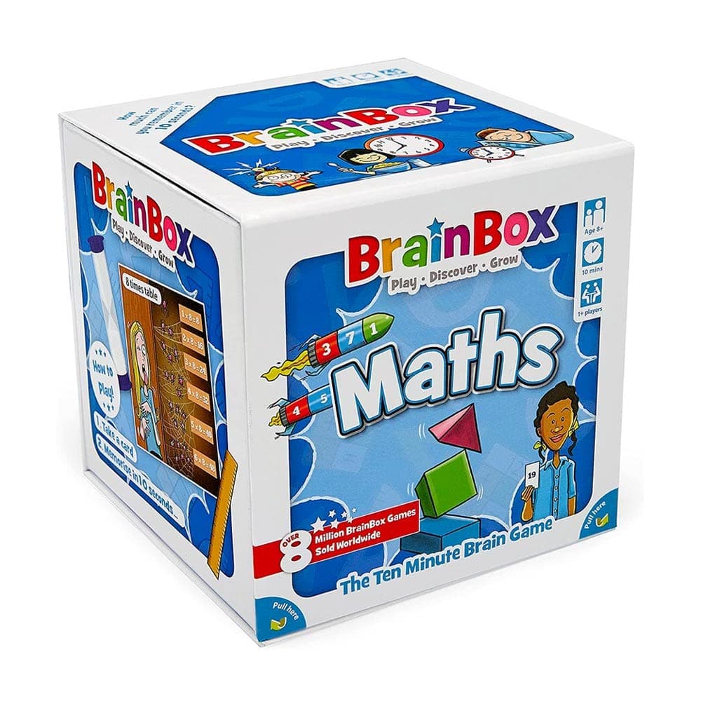 BrainBox Maths | Fun & Educational Card Game | Ages 8+ | 1+ Players | 10 Minutes Play Time on Amazon.ae - Price Tracker
