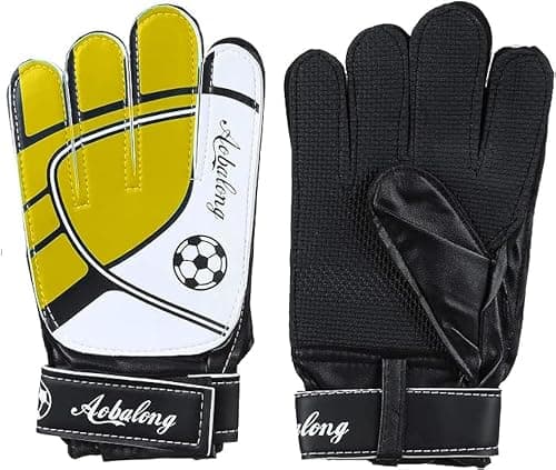 Football Goal Keeper Full Finger Gloves, Medium Size على Amazon.ae - متتبع الأسعار