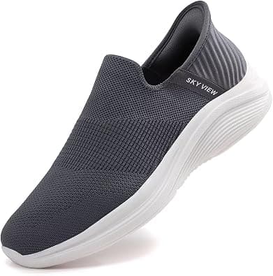 Men women's Walking Shoes Slip-On Lightweight Sneakers Running Shoes Exercise Tennis Shoes Fitness Sports Shoes Lightweight Breathable Soft Sole on Amazon.ae - Price Tracker
