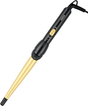 Rozia Automatic Curling Iron with PTC Fast Heating Technology (Gold) على Amazon.ae - متتبع الأسعار