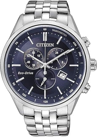 CITIZEN Men's Chronograph Eco-Drive Watch with a Stainless Steel Band on Amazon.ae - Price Tracker
