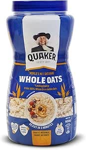 QUAKER WHOLE OATS 900 GMS PET JAR on Amazon.ae - Price Tracker