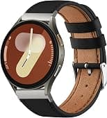 Leather Strap for Samsung Galaxy Watch 7 Band 40mm 44mm, Galaxy Watch FE Bands 40mm, 20mm Leather Replacement Band for Galaxy Watch 7 Women Men - Amazon.ae Price Tracker