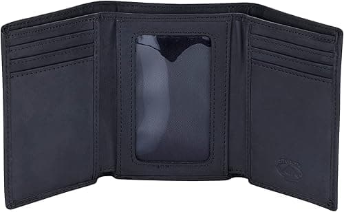 Stealth Mode Men's Trifold RFID Blocking Leather Wallet on Amazon.ae - Price Tracker