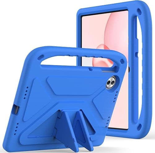 Case for Honor Pad 10 2025 12.1 inch,Shockproof tablet protective with hand strap and shoulder strap for safety protection (Blue) على Amazon.ae - متتبع الأسعار